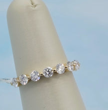 Load image into Gallery viewer, .99ct Diamond Anniversary Band Ring - 14K Yellow Gold