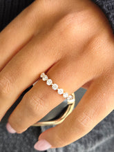 Load image into Gallery viewer, .99ct Diamond Anniversary Band Ring - 14K Yellow Gold