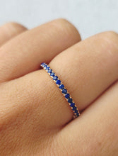 Load image into Gallery viewer, Stackable Lapis Ring - 14K Rose Gold