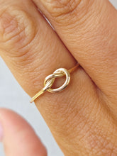 Load image into Gallery viewer, Love Knot Ring - 14K Yellow Gold