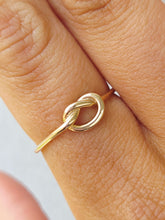 Load image into Gallery viewer, Love Knot Ring - 14K Yellow Gold