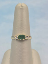 Load image into Gallery viewer, Emerald Estate Ring - 10k Yellow Gold - Estate