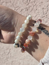 Load image into Gallery viewer, Angel Wings Moonstone Precious Symbols Bracelet - TJazelle