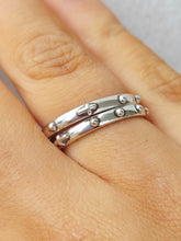 Load image into Gallery viewer, Rosary Style Ring - Sterling Silver