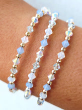 Load image into Gallery viewer, "Snowflake Shimmer" Marie’s Exclusive Our Whole Heart Bracelet