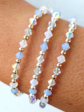 Load image into Gallery viewer, "Snowflake Shimmer" Marie’s Exclusive Our Whole Heart Bracelet