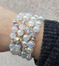 Load image into Gallery viewer, Erin Bracelet on White Selenite Bracelet - Stash
