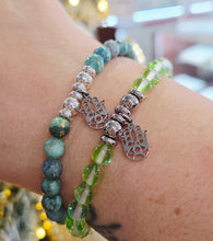 Load image into Gallery viewer, Hamsa Charm Bracelet - TJazelle HELP Collection