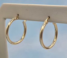 Load image into Gallery viewer, Small Gold Hoops - 14k Gold
