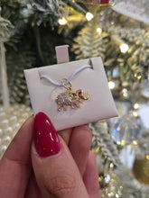 Load image into Gallery viewer, Diamond &amp; Ruby Elephant Charm - 18K Gold-Hari