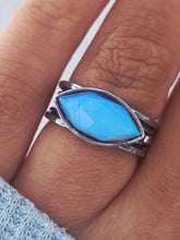 Load image into Gallery viewer, Opalite Eye Ring - Sterling Silver