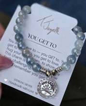 Load image into Gallery viewer, You Get To Silver Charm Bracelet - TJazelle