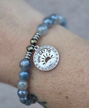 Load image into Gallery viewer, You Get To Silver Charm Bracelet - TJazelle