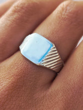 Load image into Gallery viewer, Signet Ring - Sterling Silver