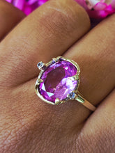 Load image into Gallery viewer, Pink Quartz Ring - 14k Gold