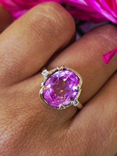 Load image into Gallery viewer, Pink Quartz Ring - 14k Gold