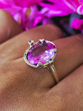 Load image into Gallery viewer, Pink Quartz Ring - 14k Gold