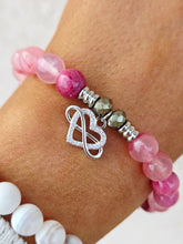 Load image into Gallery viewer, "Endless Love" Infinity Heart Silver Charm Bracelet - TJazelle