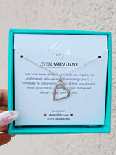 Load image into Gallery viewer, Everlasting Love Silver Necklace - TJazelle