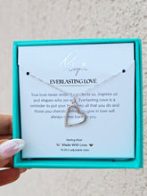 Load image into Gallery viewer, Everlasting Love Silver Necklace - TJazelle