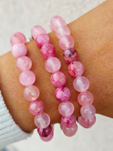 Load image into Gallery viewer, Pink Chalcedony "Grace" Stacker - TJazelle *retired stone*