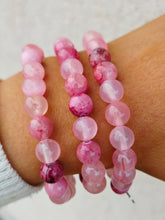 Load image into Gallery viewer, Pink Chalcedony "Grace" Stacker - TJazelle *retired stone*