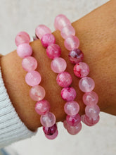 Load image into Gallery viewer, Pink Chalcedony "Grace" Stacker - TJazelle *retired stone*