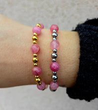 Load image into Gallery viewer, Day by Day on Pink Chalcedony - Marie's TJazelle Exclusive