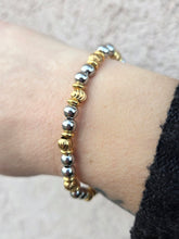 Load image into Gallery viewer, Silver/Gold Strength &amp; Grace Beaded Bracelet - TJazelle