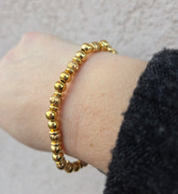 Load image into Gallery viewer, Gold/Gold Strength &amp; Grace Beaded Bracelet - TJazelle