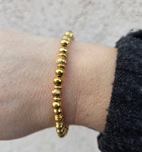 Load image into Gallery viewer, Gold/Gold Strength &amp; Grace Beaded Bracelet - TJazelle