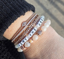 Load image into Gallery viewer, "Beat The Odds" Little Words Project Bracelet