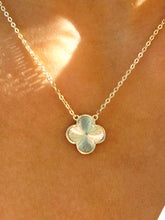 Load image into Gallery viewer, Diamond Cut Clover Necklace - Gold Plated Sterling Silver