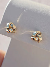 Load image into Gallery viewer, Love Knot Earrings - 14K Gold