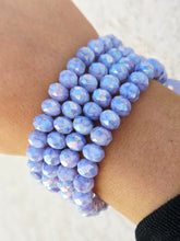 Load image into Gallery viewer, Amethyst Frost Beaded Elena Bracelet