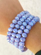 Load image into Gallery viewer, Amethyst Frost Beaded Elena Bracelet