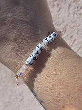 Load image into Gallery viewer, “Love You ”  Little Words Project Bracelet
