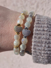 Load image into Gallery viewer, Heart Moonstone Limited Edition Bracelet - TJazelle &amp; Marie's Valentine's Exclusive
