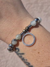 Load image into Gallery viewer, "Good Karma" Silver Charm Bracelet - TJazelle