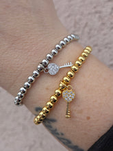 Load image into Gallery viewer, Unlock my Heart (Key) Beaded Bracelet