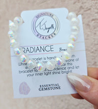Load image into Gallery viewer, White Selenite "Radiance" Stacker - TJazelle