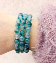 Load image into Gallery viewer, Teal White Jade "Harmony" Stacker - TJazelle