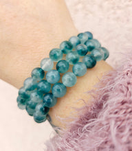Load image into Gallery viewer, Teal White Jade "Harmony" Stacker - TJazelle