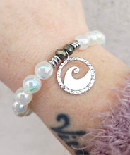 Load image into Gallery viewer, Waves of Strength Charm Beaded Bracelet - TJazelle