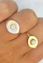 Load image into Gallery viewer, Evil Eye Guardian Ring - Lotus Jewelry