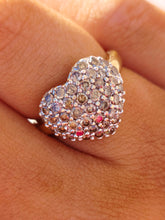 Load image into Gallery viewer, Chocolate Diamond Heart Ring - 14K Yellow Gold - 1 Carat