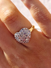 Load image into Gallery viewer, Chocolate Diamond Heart Ring - 14K Yellow Gold - 1 Carat