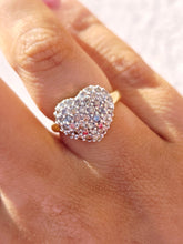 Load image into Gallery viewer, Chocolate Diamond Heart Ring - 14K Yellow Gold - 1 Carat