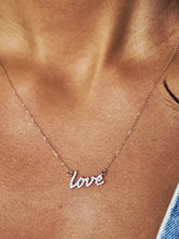 Load image into Gallery viewer, Diamond Love Necklace - 14K Yellow Gold