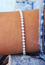 Load image into Gallery viewer, Diamond Tennis Bracelet - 14K White Gold